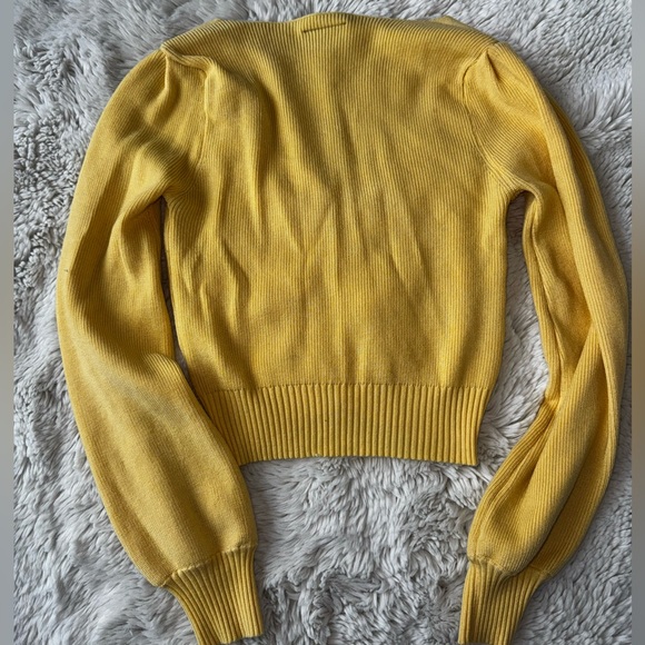 Vici Mustard Knit Top - Picture 6 of 7